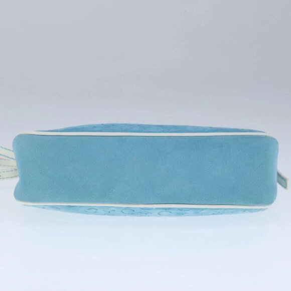 CELINE C Macadam Canvas Accessory Pouch Blue Auth yk16090V - Picture 5 of 16